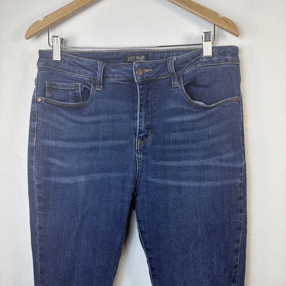 Judy Blue skinny Medium Skinny Jeans Size 13 style JB8841 slimming 24 inseam - Picture 3 of 12